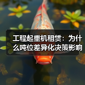 工程起重机租赁：为什么吨位差异化决策影响行业未来（图1）