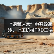 “钢管迷宫”中开辟通途，上工机械TRD工法机破解施工困局！（图4）