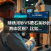 除锈河砂VS喷石英砂的具体区别？比如...（图4）