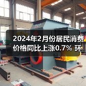 2024年2月份居民消费价格同比上涨0.7% 环比上涨1.0%（图4）