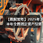 【数据发布】2025年上半年全国固定资产投资增长2.8%