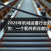 2026年机械设备行业趋势：一个配件积压教训换来的3个判断（图2）