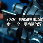 2026年机械设备市场走势：一个二手商贩的深夜电话（图1）