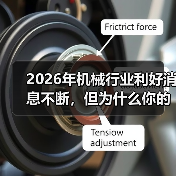 2026年机械行业利好消息不断，但为什么你的厂子还在亏？（图2）