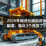 2026年制造业最新政策解读：我花3个月踩了5个坑才看懂（图1）