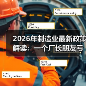 2026年制造业最新政策解读：一个厂长朋友亏了200万后的深夜电话（图4）