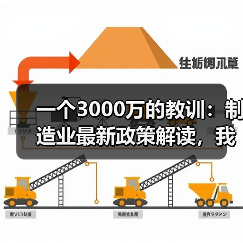 一个3000万的教训：制造业最新政策解读，我们踩过的坑（图3）